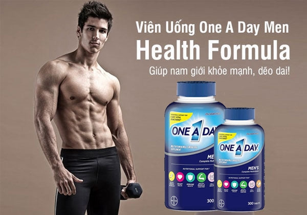 Viên Uống One a Day Bổ Sung Vitamin Tổng Hợp Cho Nam 300 Viên