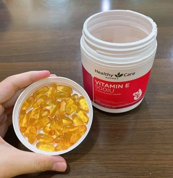 Viên uống Healthy Care Bổ Sung Vitamin E 500IU 200 Viên