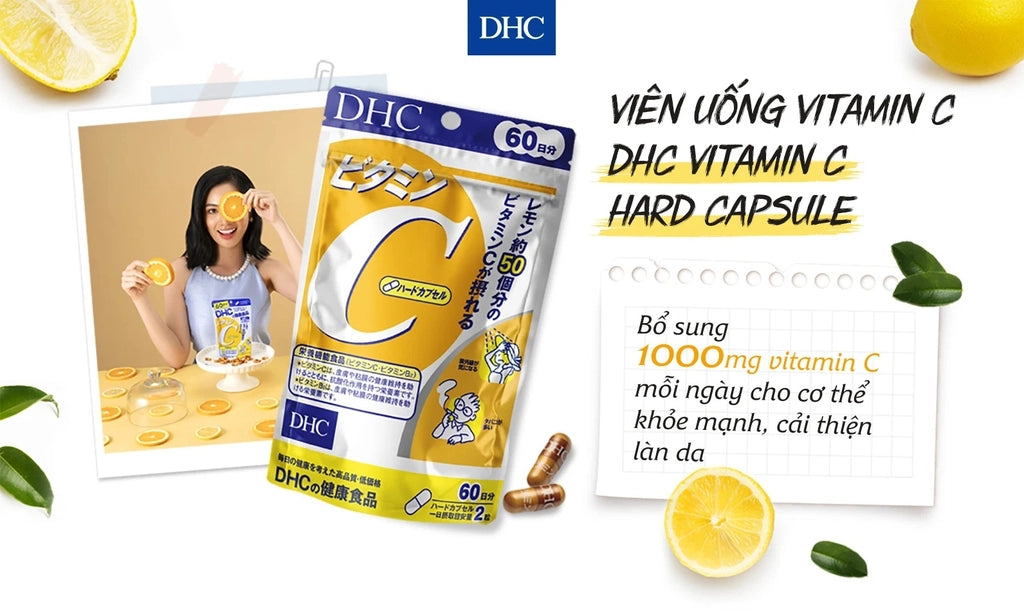 Viên Uống Bổ Sung Vitamin C DHC 60 Viên