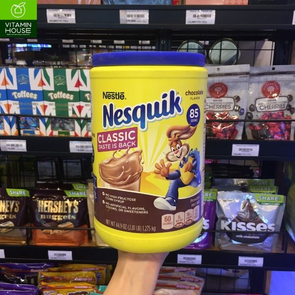 Bột Nestle Nesquik Chocolate 1.275kg