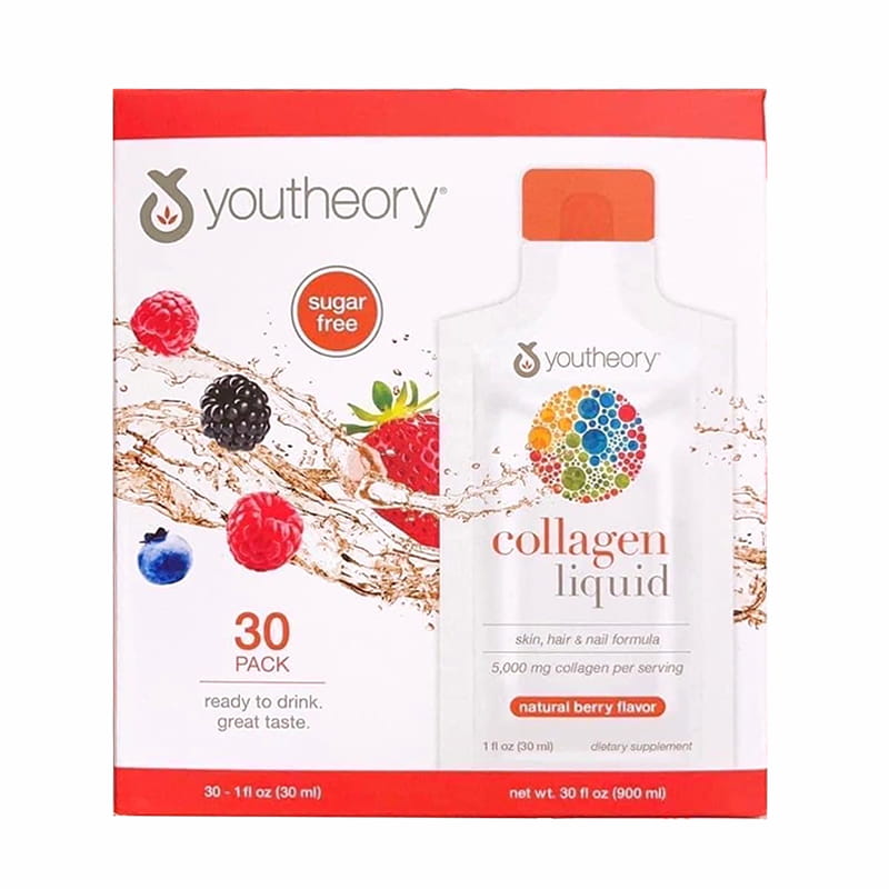 Nước Uống Làm Đẹp Da Youtheory Collagen Liquid 30 Gói