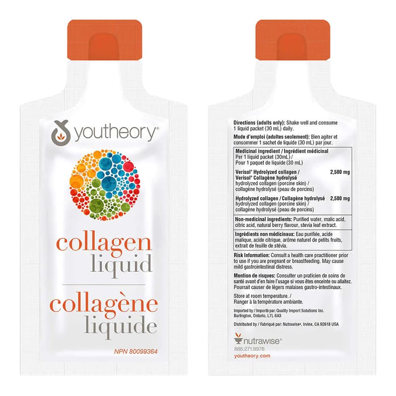 Nước Uống Làm Đẹp Da Youtheory Collagen Liquid 30 Gói