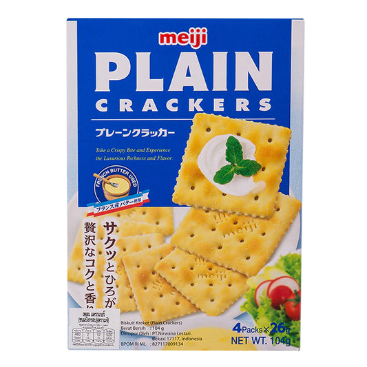 Bánh Ăn Kiêng Meiji Plain 104g