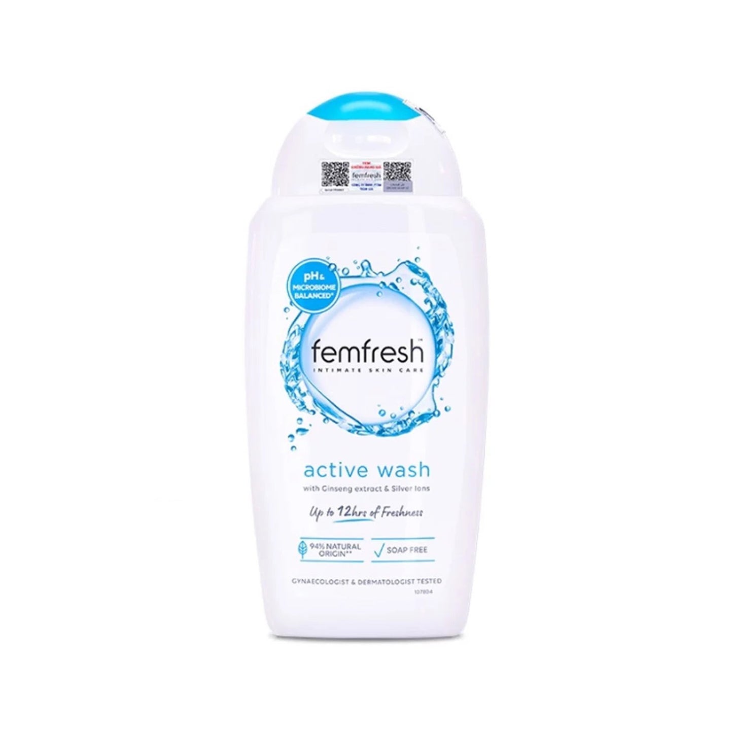 Dung Dịch Vệ Sinh Phụ Nữ Femfresh Untimate Care Active Fresh Wash 250ml