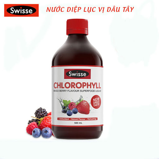 Nước diệp lục Swisse Chlorophyll Mixed Berry 500ml