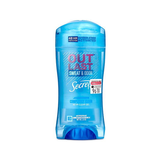 Lăn Khử Mùi Secret Outlast Sweat & Odor Clear Gel Completely Clean 73g