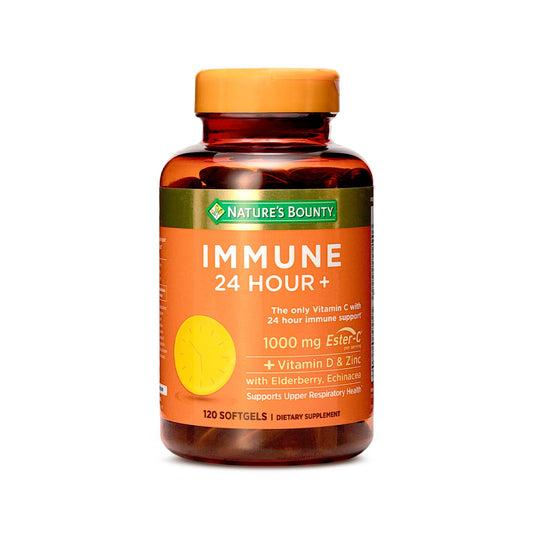 Viên Uống Nature's Bounty Immunne 24 Hours Plus Tăng Cường Hệ Miễn Dịch 120 Viên