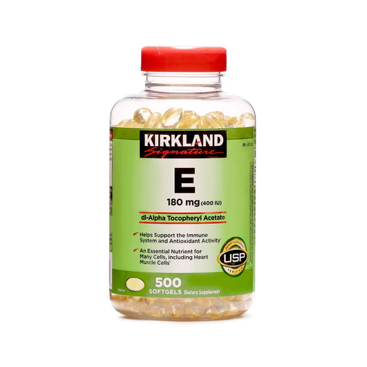 Viên uống Kirkland Bổ Sung Vitamin E 400 IU 500 Viên