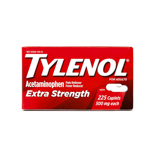 Viên Uống Giảm Đau Hạ Sốt Tylenol Extra Strength 500mg 225 Viên