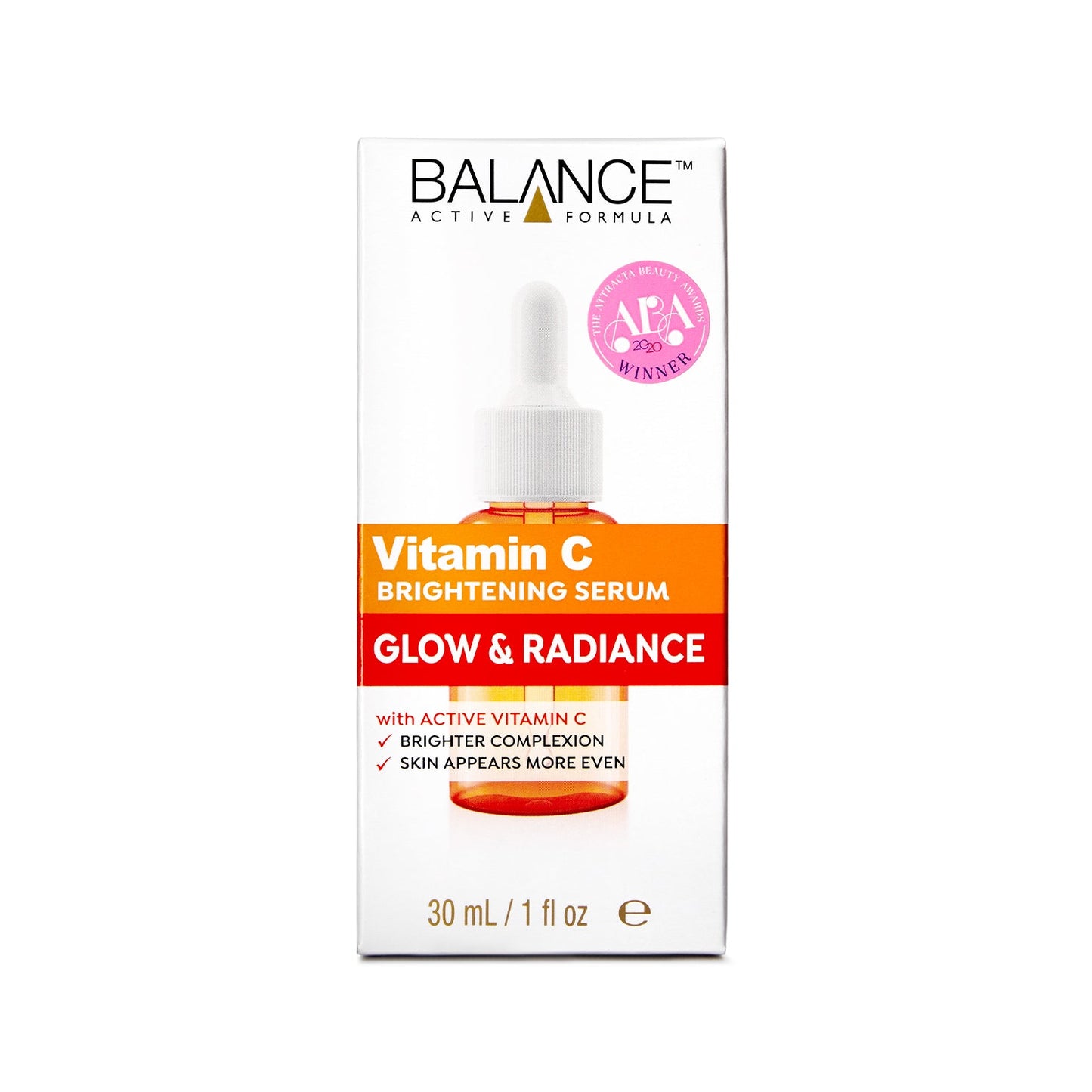 Serum Làm Sáng Da, Mờ Thâm Balance Active Formula Vitamin C Brightening Serum Glow & Radiance 30ml