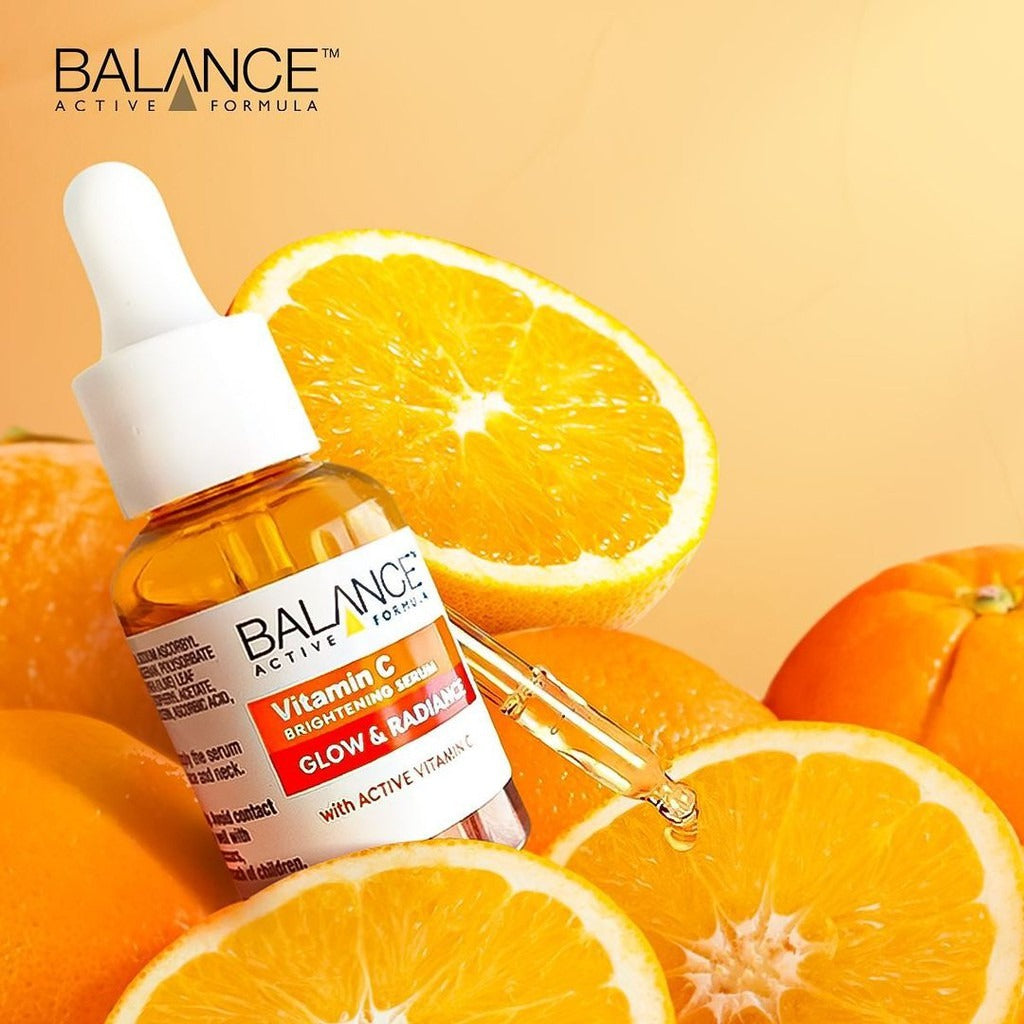 Serum Làm Sáng Da, Mờ Thâm Balance Active Formula Vitamin C Brightening Serum Glow & Radiance 30ml