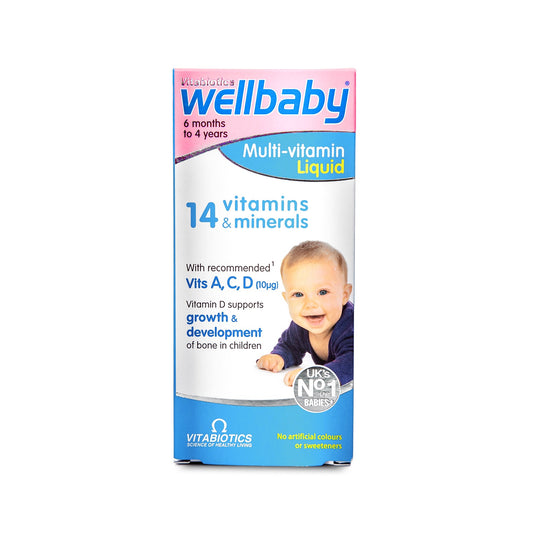 Siro Wellbaby Bổ Sung Vitamin Tổng Hợp 150ml (4 Tháng - 6 Tuổi)