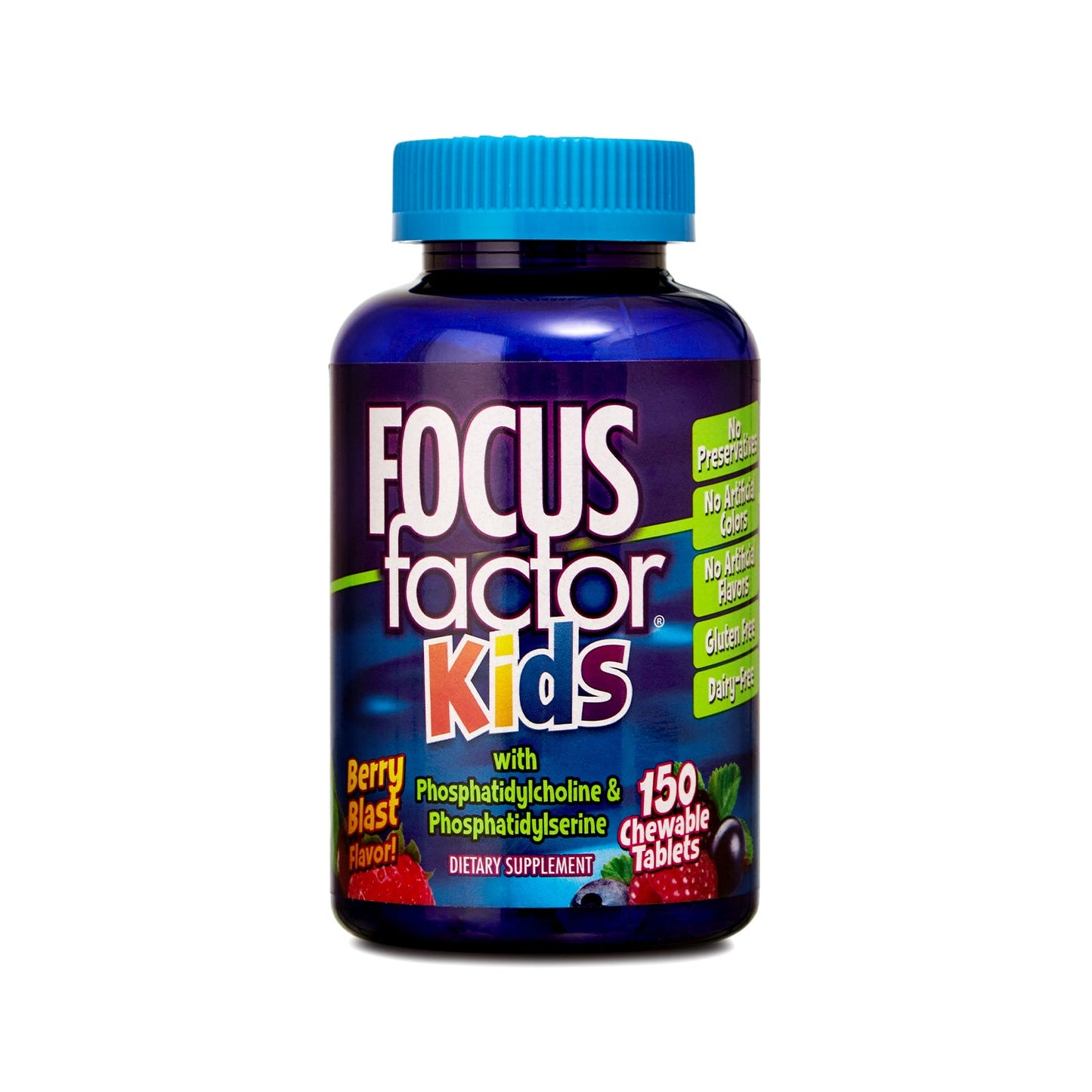 Kẹo Nhai Focus Factor Kids Bổ Não 150 Viên (Từ 4 Tuổi)