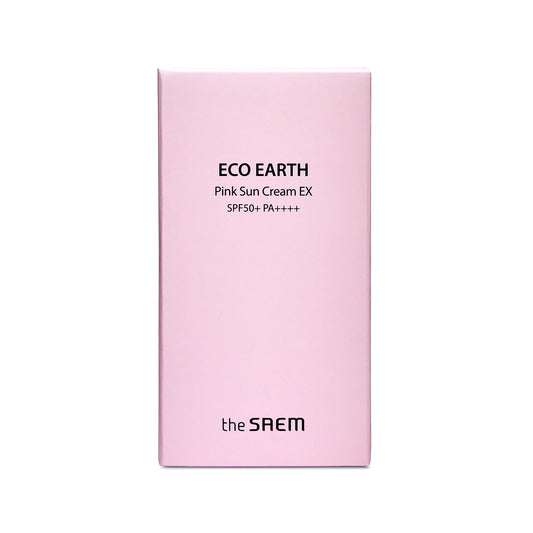 Kem Chống Nắng The Saem Eco Earth Pink Sun Cream SPF 50+ 50g