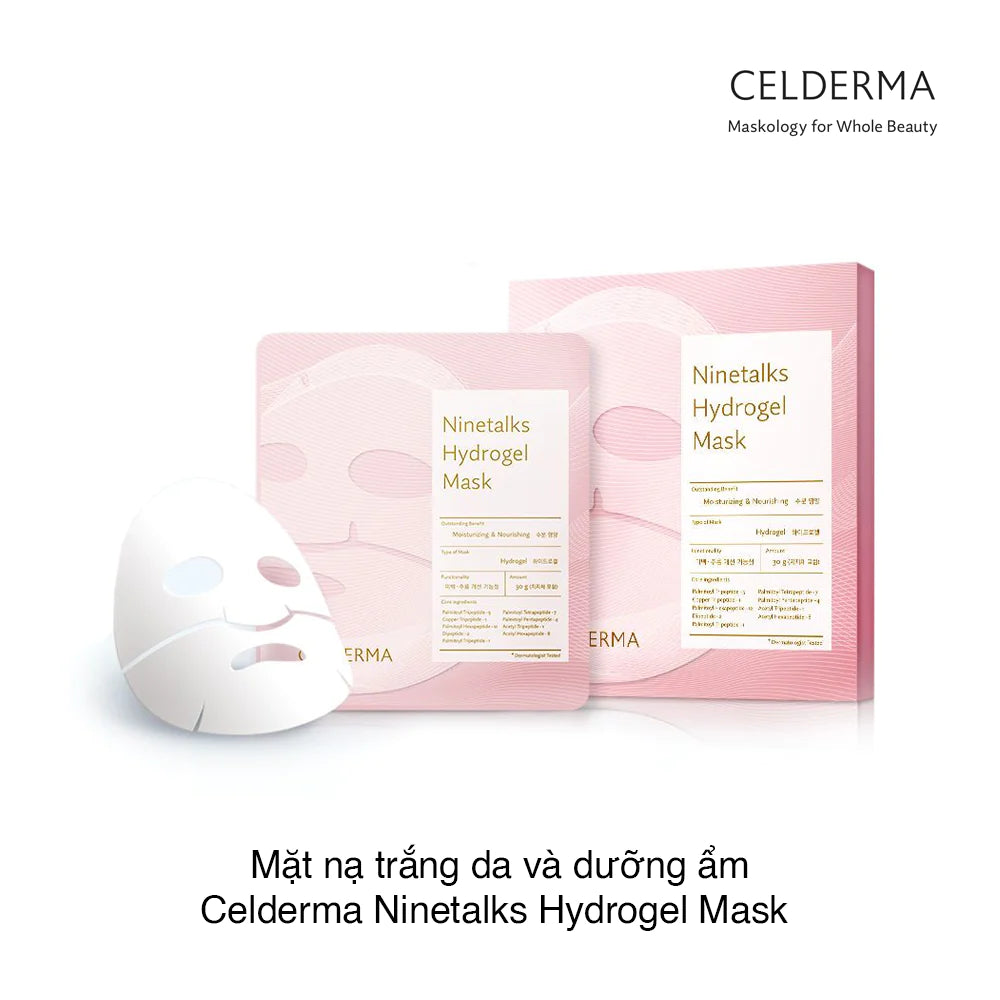 Mặt Nạ Thạch Cấp Ẩm Celderma Ninetalks Hydrogel Mask 30g