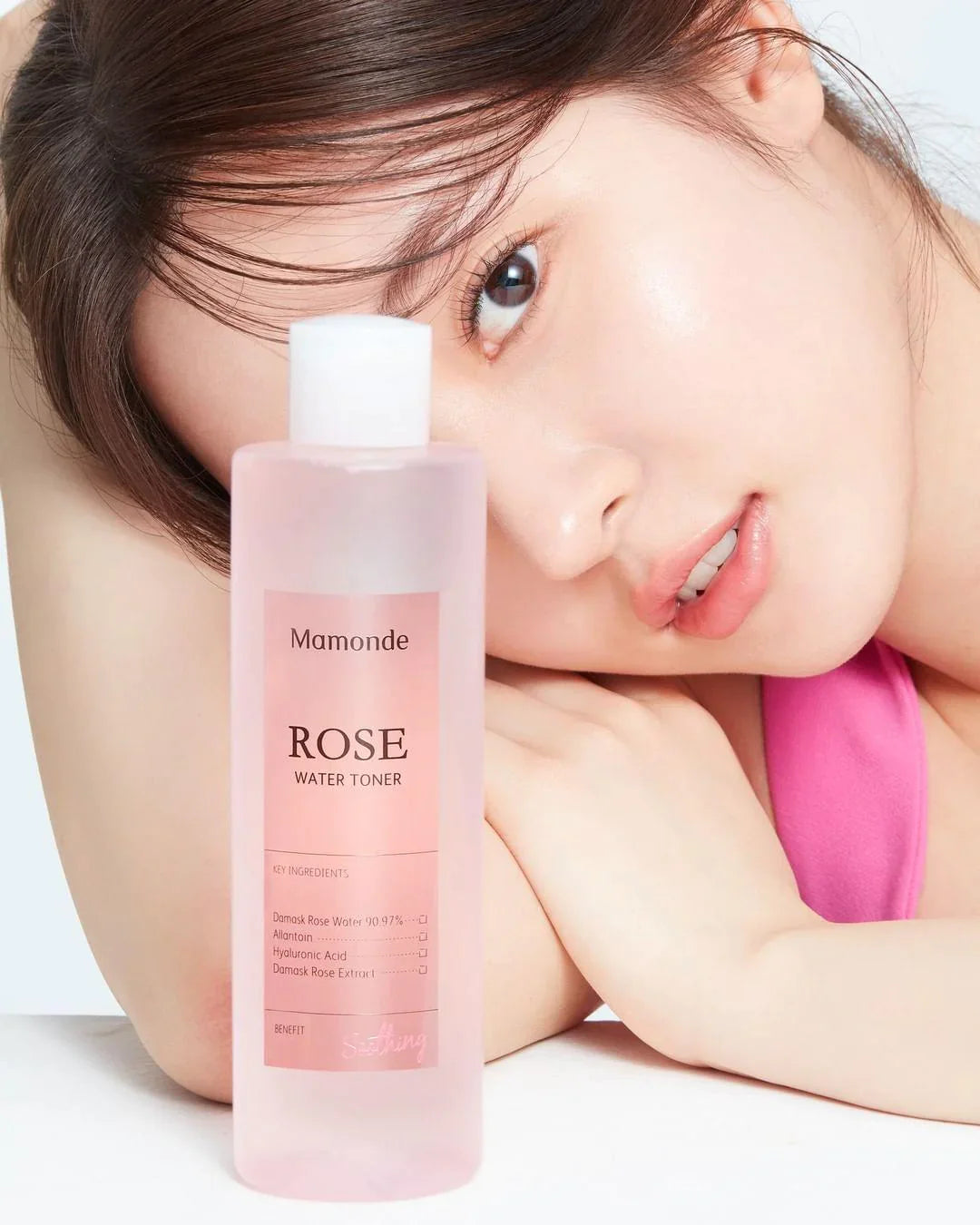Nước Hoa Hồng Dưỡng Ẩm Mamonde Rose Water Toner 250ml