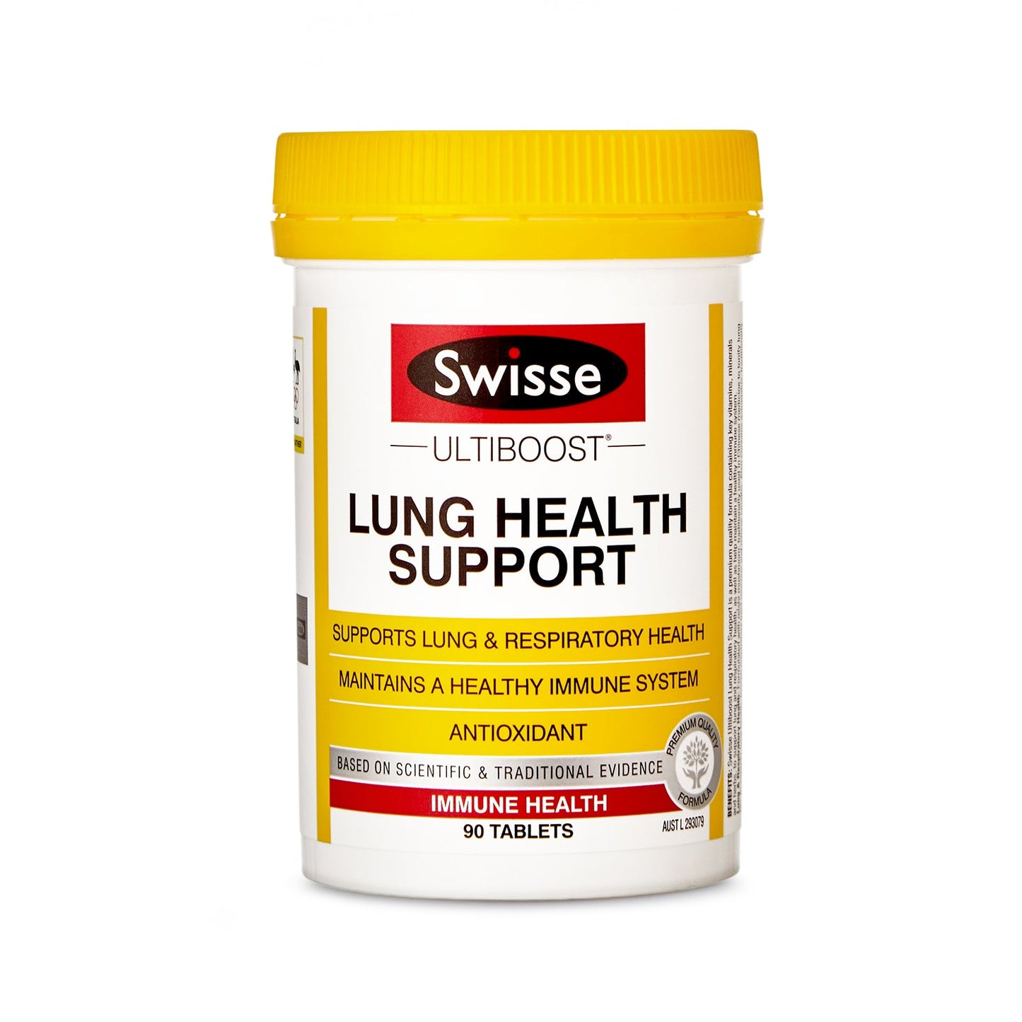 Viên Uống Bổ Phổi Swisse Lung Health Support 90 Viên