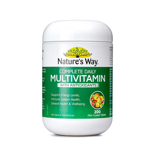 Viên Uống Nature's Way Complete Daily Multivitamin Bổ Sung Vitamin Tổng Hợp 200 viên