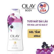 Sữa Tắm Olay Soothing Orchid & Blackcurrant 650ml