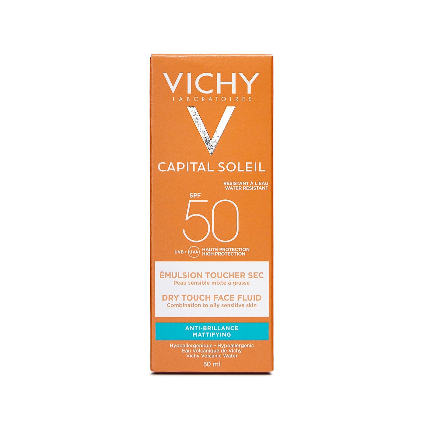Kem Chống Nắng Thoáng Nhẹ Không Bóng Dầu SP Vichy Ideal Soleil Dry Touch SPF 50