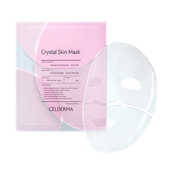 Mặt Nạ Thạch Anh Dưỡng Trắng Celderma Crystal Skin Mask 23g